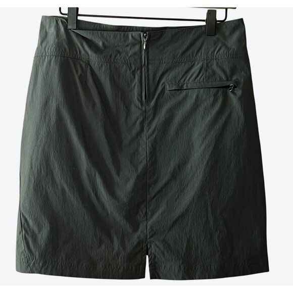 Royal Robbins Women's Size 8 Gray Unlined Casual Nylon Blend Hiking Skirt Waist - Picture 2 of 5